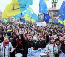 Студенческая забастовка в Украине стартовала