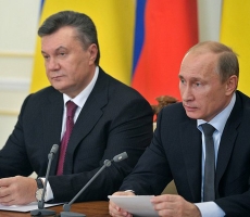 Письменное обращение Виктора Януковича к Владимиру Путину