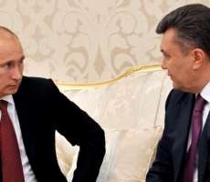 Владимир Путин охарактеризовал побег Виктора Януковича, как вынужденный поступок