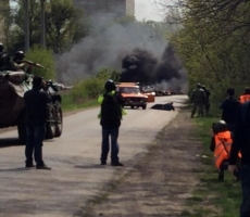 Ожесточенные бои в Донбассе продолжаются