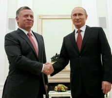 Владимир Путин встретился с Королем Иордании