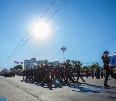 В Приднестровье состоялся самый крупный военный парад за всю историю республики