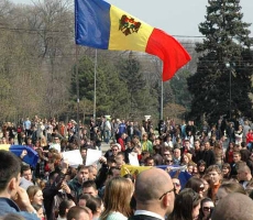 Граждане Молдовы против повышения тарифов на газ и электричество