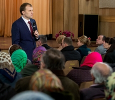 Евгений Шевчук провел ряд встреч с жителями Слободзейского района