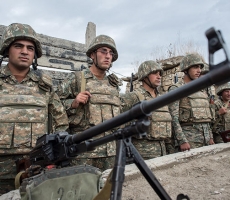 Армия Нагорного-Карабаха прекратила огонь