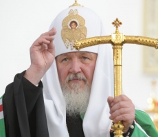 Патриарх Кирилл поздравил россиян с Пасхой
