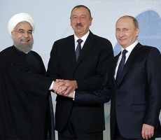Президенты России, Ирана и Азербайджана реализуют "Север-Юг"
